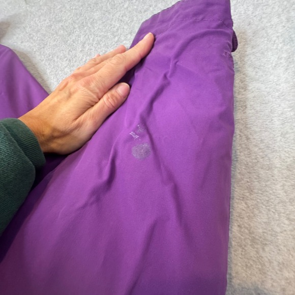 The North Face Insulated Winter Ski Jacket Purple Pink Womens Large - Picture 12 of 13